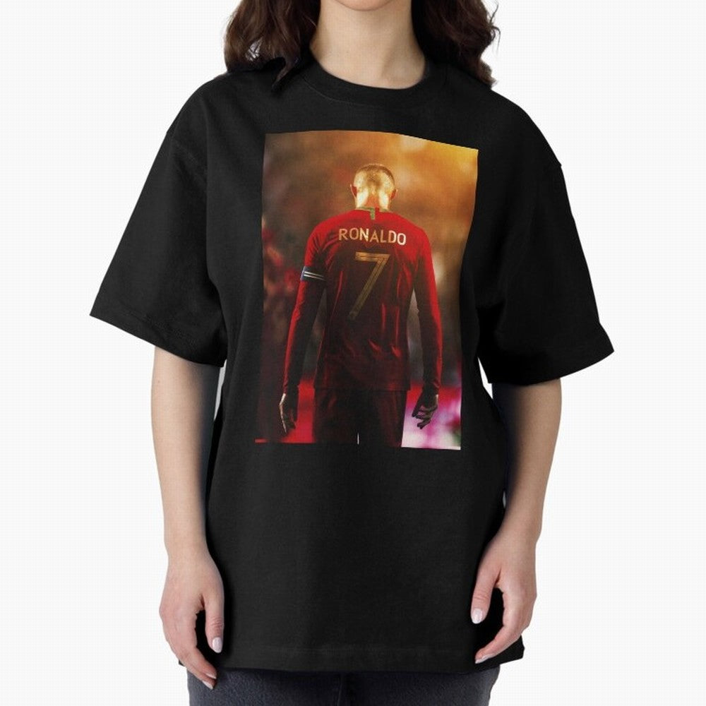 Cristiano Ronaldo The Greatest Player, Ronaldo Gifts, Ronaldo Best Selling , Ronaldo Top Items Post Oversized T-Shirt Show Up for the Glory of Global Football Passion for FIFA World Cup 2026 Group Stage, Built around Neymar, Germany, Game Day