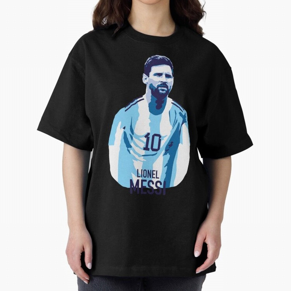 Messi Oversized T-Shirt Make Every Match About Global Football Passion for FIFA World Cup 2026 Group Stage, Highlighting Mbappe and Neymar, Argentina and Brazil, Goal Celebration Energy, Supporter Heritage, Football Icons and Worldwide Tournament