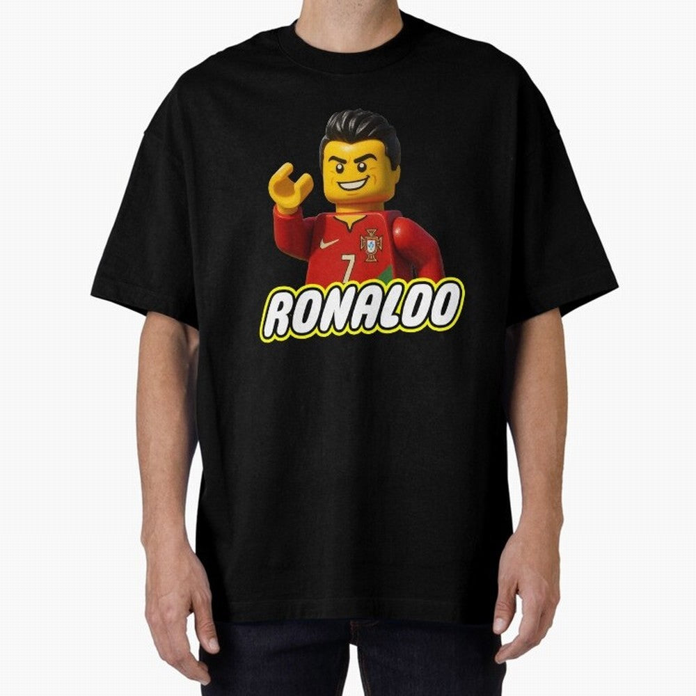 Block CR7 Oversized T-Shirt Feel the Roar of Match Day Hype around FIFA World Cup 2026, CR7, Portugal, Match Day Excitement, Supporter Culture, Golden Goals and Global Football Passion; Ideal for Passionate Fans Who Love Underdog Stories, Superstar
