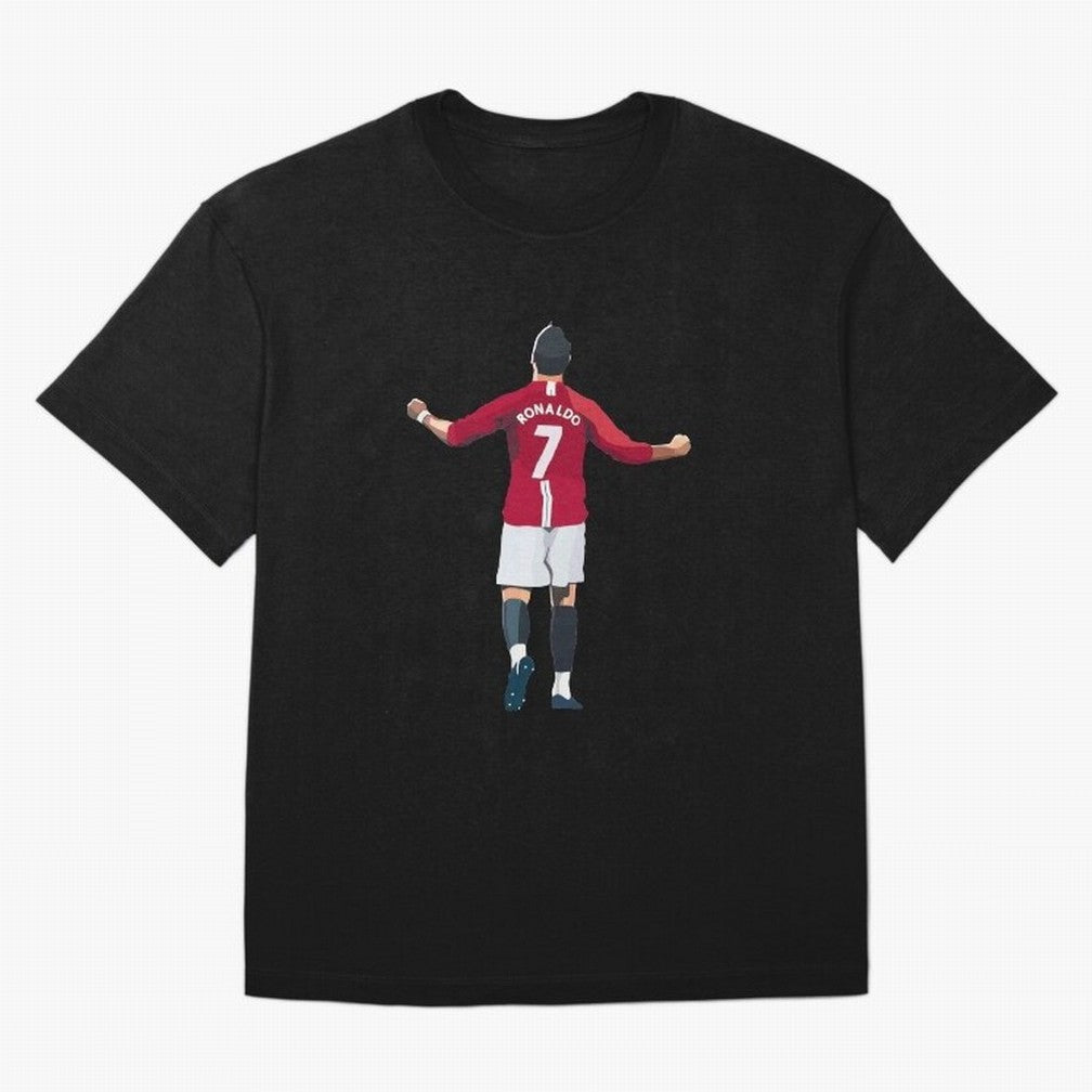 Cristiano Ronaldo Oversized T-Shirt Celebrate the FIFA World Cup 2026 Group Stage Journey through Haaland Highlights, France Pride, Game Day Rituals, Football Legends, Country Pride and the Road to the Final; Built for Supporters Chasing Trophy