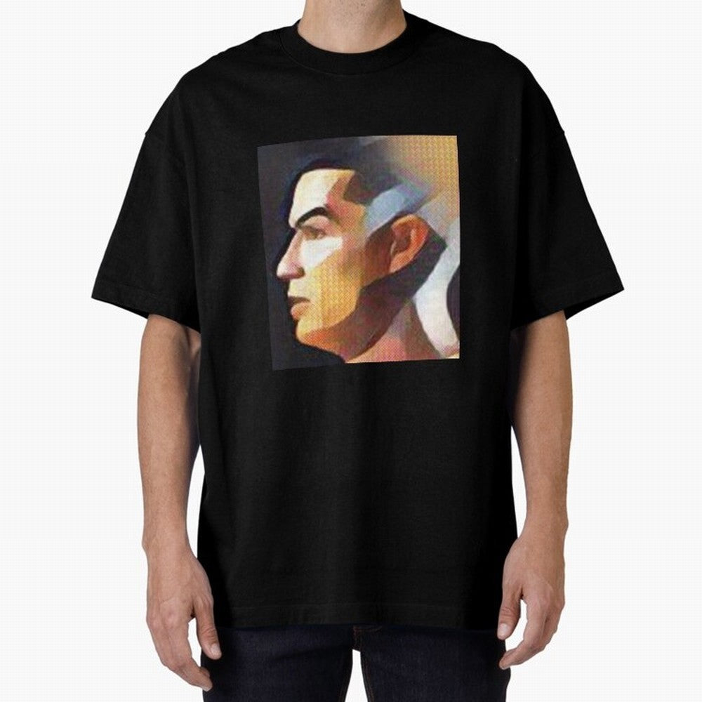 Cristiano Ronaldo Oversized T-Shirt Create FIFA World Cup 2026 Spirit, with Portugal, Messi, Neymar and Mbappe, Championship Spirit, Famous Goals, Roaring Crowds and International Football Unity; Perfect for Supporters Who Want Bold Football