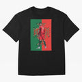 CR7 Portugal Oversized T-Shirt Bring FIFA World Cup 2026 USA Canada Mexico Capturing Messi, Argentina, France and Brazil Energy, Football Passion, Legendary Performances, Festival Vibes and Supporter Community; Created for Match Day Parties, Soccer