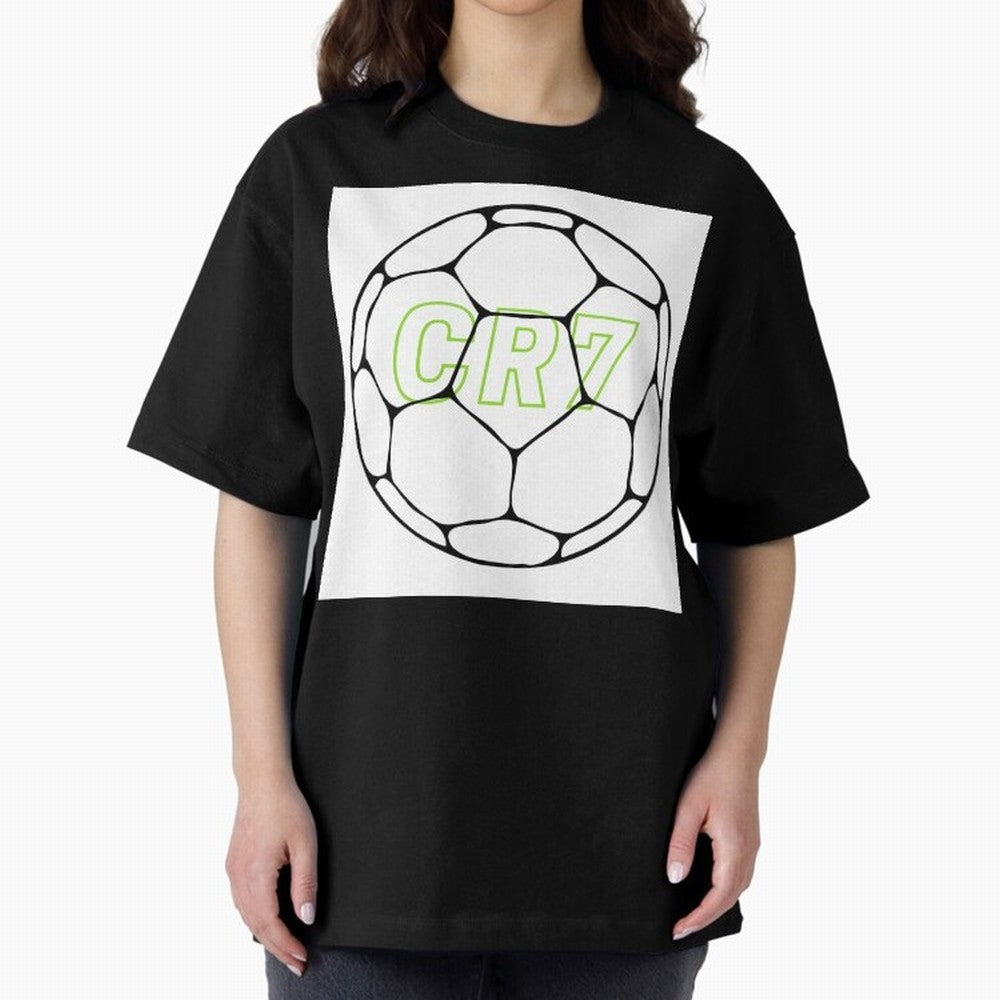 Cristiano Ronaldo ( CR7 ) Oversized T-Shirt Remember Iconic Moments from FIFA World Cup 2026 USA Canada Mexico Spirit, Featuring France and Portugal, Messi, Retro Football Energy, Iconic Rivalries, Trophy Chase Drama and Stadium Atmosphere; Created