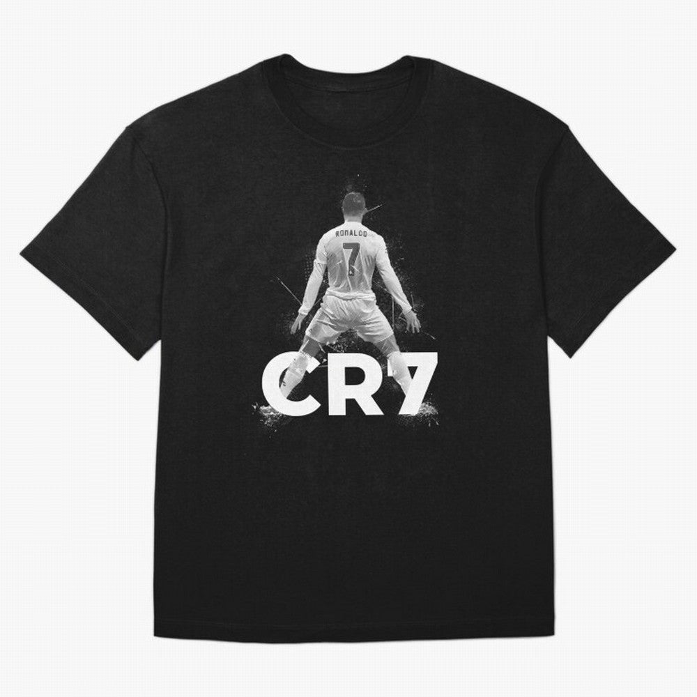 Cristiano Ronaldo CR7 Oversized T-Shirt Make Memories around FIFA World Cup 2026 USA Canada Mexico for Fans of CR7 and Messi and Argentina and Brazil, Bringing Football History, Final Match Energy, Crowd Noise and Once in a Lifetime Moments; Great