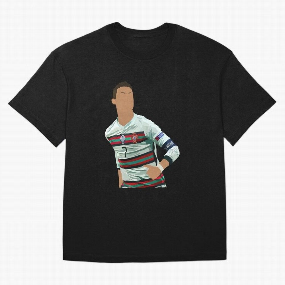 Cristiano Ronaldo Portugal Oversized T-Shirt Enjoy the Biggest Football Party of FIFA World Cup 2026 Group Stage Featuring Messi, Neymar and Mbappe, England, France and Netherlands Energy, Match Day Excitement, Supporter Culture, Golden Goals and