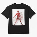 Cristiano Ronaldo Oversized T-Shirt Back the Journey through the FIFA World Cup 2026 USA Canada Mexico Journey through Cristiano Ronaldo Highlights, Portugal, Spain and Germany Pride, Goal Celebration Energy, Supporter Heritage, Football Icons and