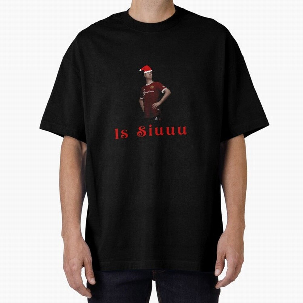 Cristiano Ronaldo Oversized T-Shirt Show Passion for the Stars of FIFA World Cup 2026 Group Stage with Messi, CR7 and Mbappe, Portugal Energy, Football Festival Excitement, Trophy Ambitions, Country Rivalries and Star Player Buzz; Perfect for