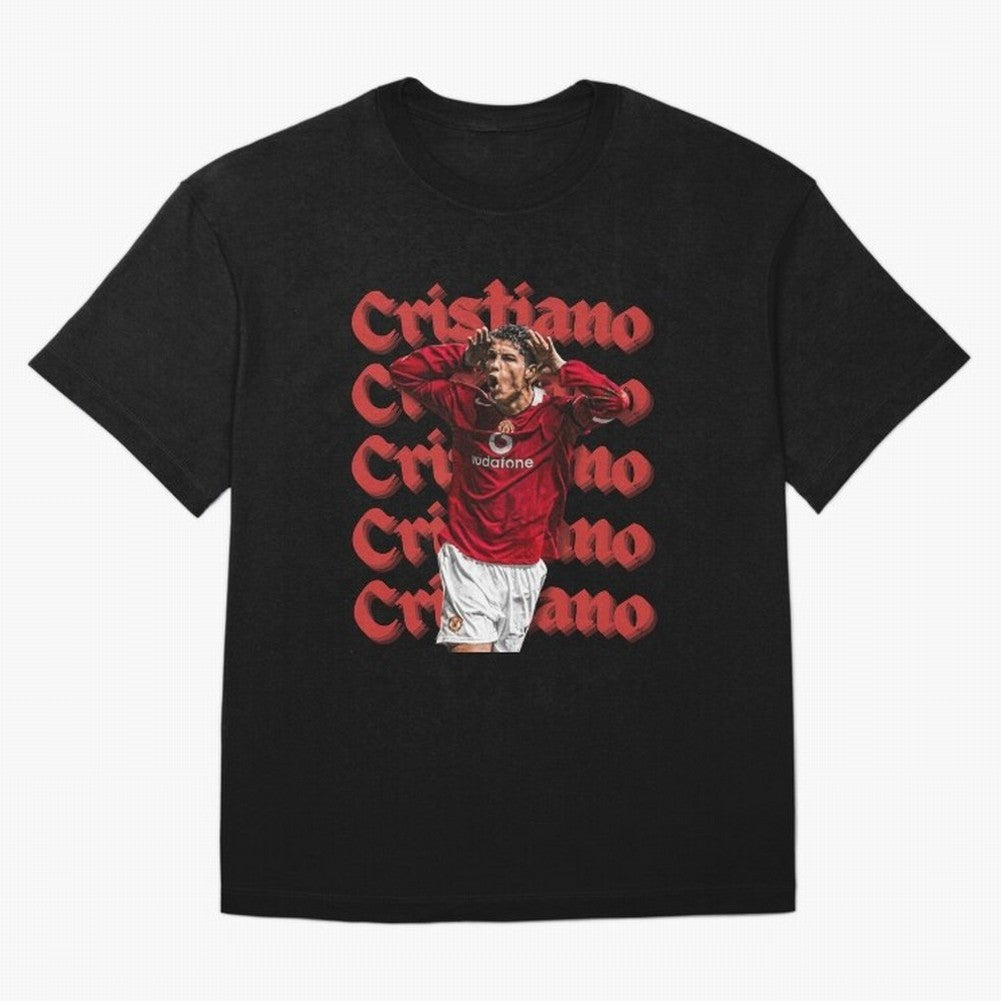 CR7 Oversized T-Shirt Celebrate National Team Dreams in Global Football Passion for FIFA World Cup 2026, Inspired by Haaland, Argentina and Brazil, Football Passion, Legendary Performances, Festival Vibes and Supporter Community; Perfect for