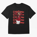 CR7 Oversized T-Shirt Celebrate National Team Dreams in Global Football Passion for FIFA World Cup 2026, Inspired by Haaland, Argentina and Brazil, Football Passion, Legendary Performances, Festival Vibes and Supporter Community; Perfect for