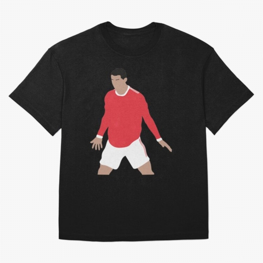 Cristiano Ronaldo Oversized T-Shirt Relive the Noise and Pride of FIFA World Cup 2026 Group Stage for Fans of Messi, CR7 and Mbappe and England and Germany, Bringing Match Day Excitement, Supporter Culture, Golden Goals and Global Football Passion;