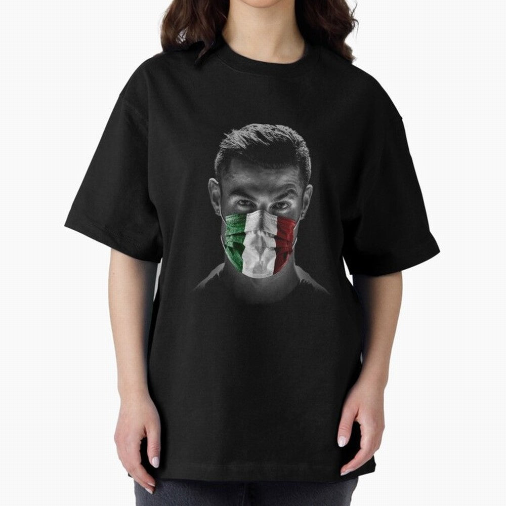 Cristiano Ronaldo Oversized T-Shirt Follow the FIFA World Cup 2026 USA Canada Mexico Journey through Messi, Neymar and Mbappe Highlights, Argentina and Brazil Pride, Vintage Soccer Flavor, Modern Football Stars, National Flags and Final Night