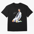 C Ronaldo Wpap Pop Art Oversized T-Shirt Bring Bold Fan Energy to the FIFA World Cup 2026 USA Canada Mexico Journey through Messi, CR7 and Mbappe Highlights, France Pride, Classic Soccer Heritage, Championship Pressure, Fan Loyalty and