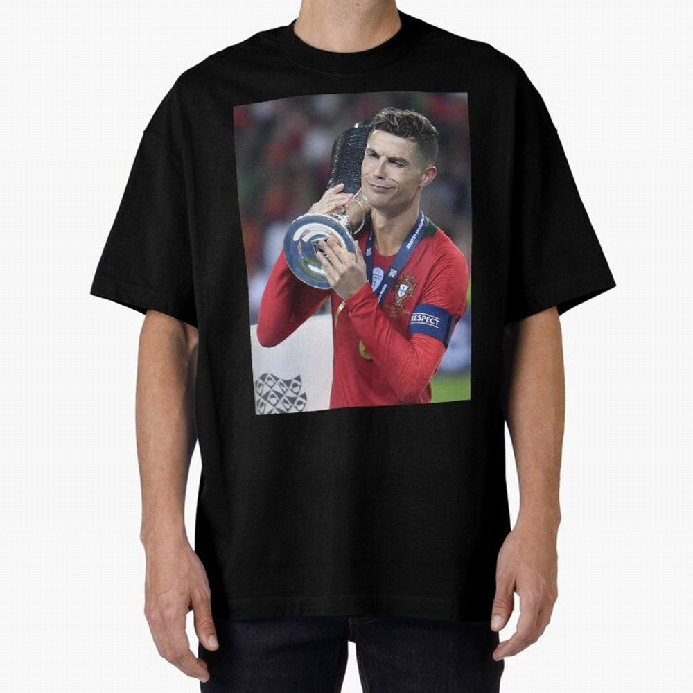 Todos Portugal 2019 CR7 Oversized T-Shirt Show Your Love for Match Day Hype around FIFA World Cup 2026 USA Canada Mexico, CR7 and Messi, Brazil, Portugal and Argentina, Champion Mindset, Group Stage Buzz, Knockout Tension and Passionate Fan