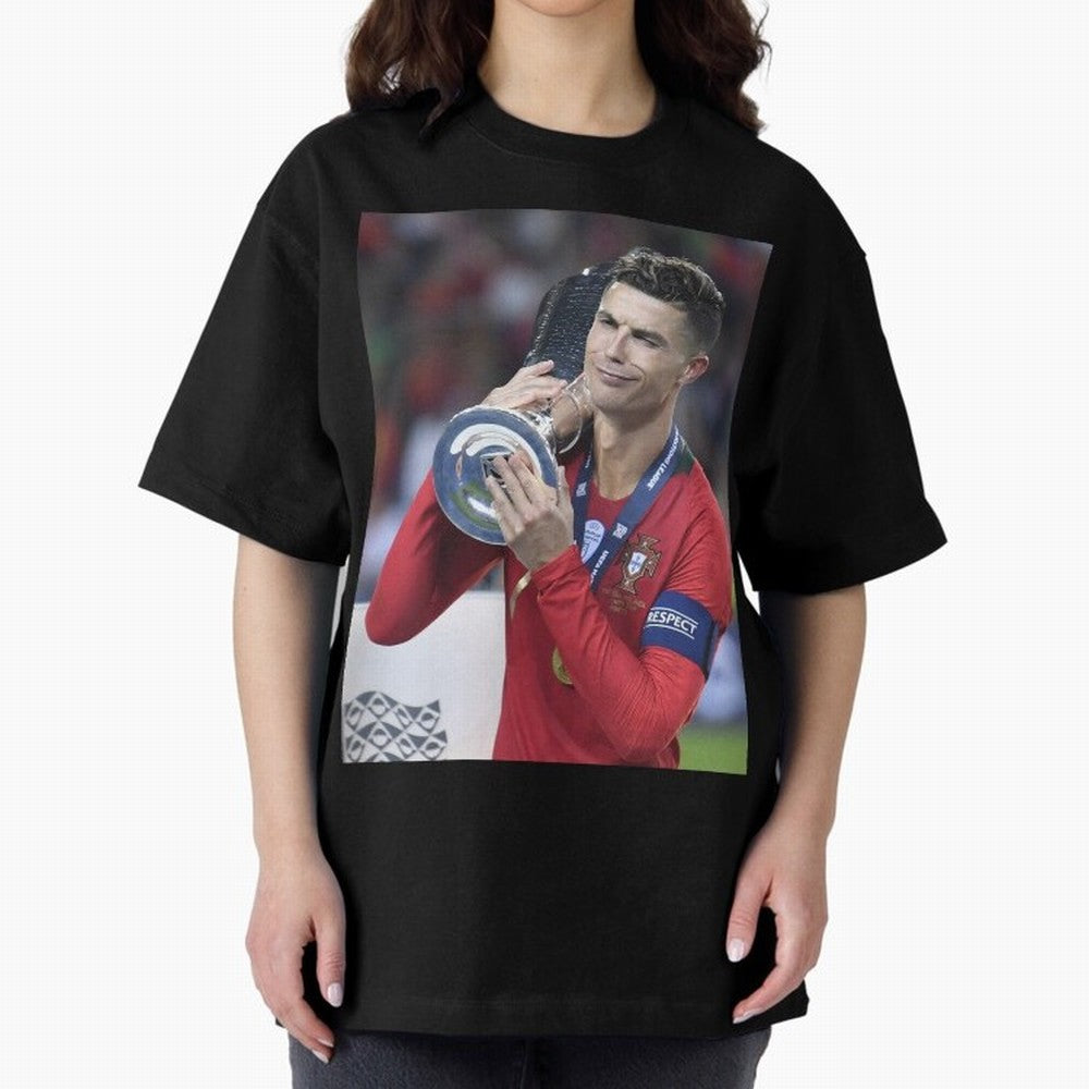 Todos Portugal 2019 CR7 Oversized T-Shirt Show Your Love for Match Day Hype around FIFA World Cup 2026 USA Canada Mexico, CR7 and Messi, Brazil, Portugal and Argentina, Champion Mindset, Group Stage Buzz, Knockout Tension and Passionate Fan