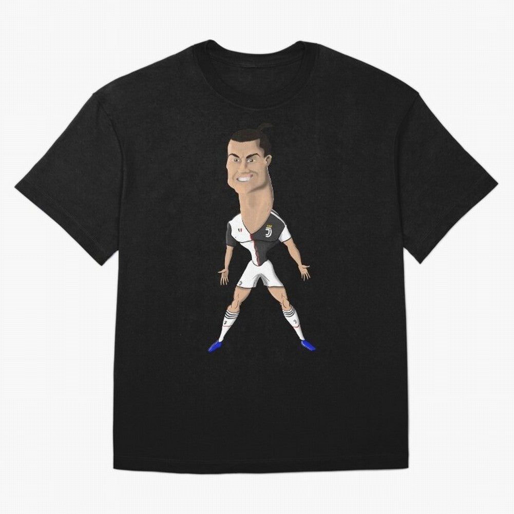 CR7 Oversized T-Shirt Honor Football Greatness during Match Day Hype around FIFA World Cup 2026 Group Stage, Cristiano Ronaldo, Argentina, Championship Spirit, Famous Goals, Roaring Crowds and International Football Unity; Built for Supporters