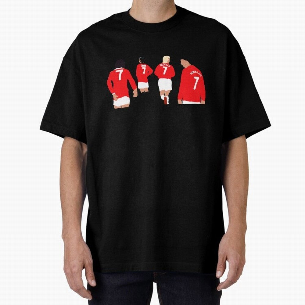 Manchester United Number 7 Legends Oversized T-Shirt Get Ready for the FIFA World Cup 2026 Group Stage Journey through Mbappe Highlights, Brazil, Portugal and Argentina Pride, Classic Soccer Heritage, Championship Pressure, Fan Loyalty and