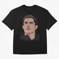 Cristiano Ronaldo Oversized T-Shirt Show Fan Pride Across Global Football Passion for FIFA World Cup 2026, Centered on Messi, CR7 and Mbappe, Spain, Tournament Hype, Historic Matchups, Family Viewing Parties and Global Sports Pride; Perfect for