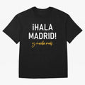 Hala Madrid Oversized T-Shirt Support FIFA World Cup 2026 USA Canada Mexico for Fans of Cristiano Ronaldo and Argentina, France and Brazil, Bringing Global Supporter Spirit, Legendary Goals, National Colors and Tournament Celebration; Perfect for