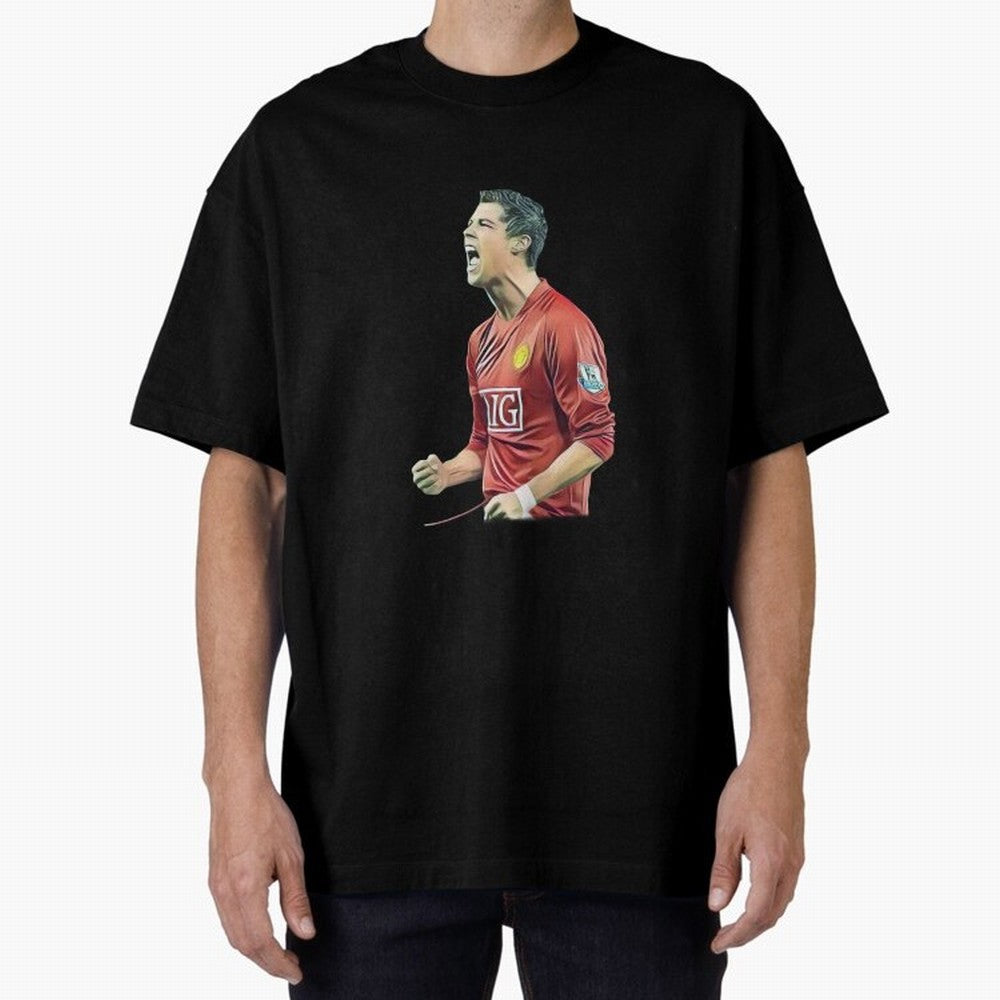 a good celebration from the goat Oversized T-Shirt Represent the Passion of Match Day Hype around FIFA World Cup 2026 Group Stage, CR7 and Messi, Argentina, Game Day Rituals, Football Legends, Country Pride and the Road to the Final; Created for