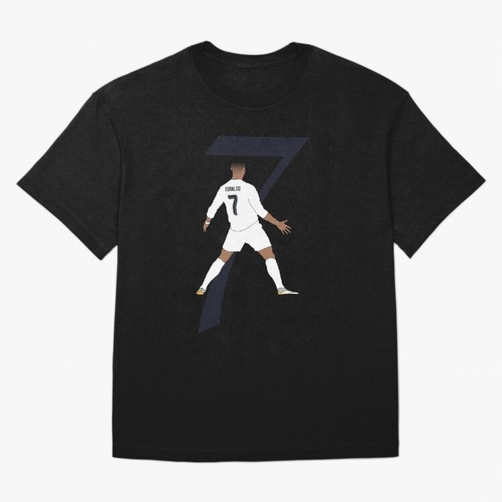 Cristiano Ronaldo #7 Oversized T-Shirt Bring Retro Soccer Energy to Match Day Hype around FIFA World Cup 2026 USA Canada Mexico, CR7 and Messi, Portugal, Match Day Excitement, Supporter Culture, Golden Goals and Global Football Passion; Perfect for