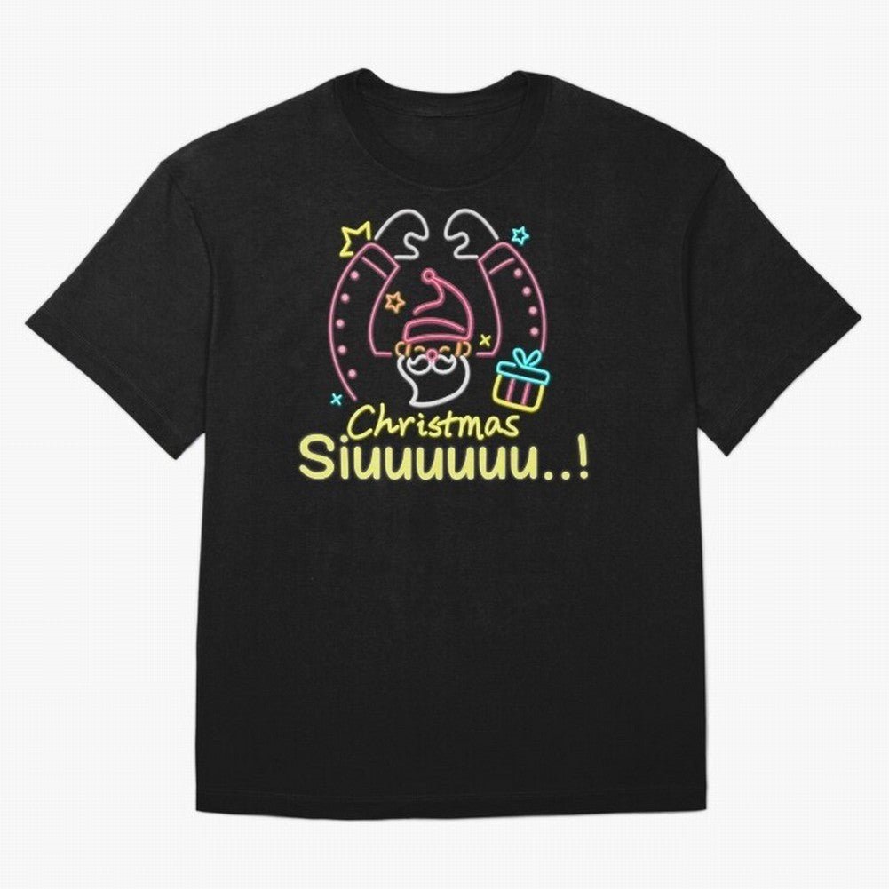 Christmas siuuu CR7 goal Oversized T-Shirt Get Ready for Match Day Hype around FIFA World Cup 2026, Neymar, France and Portugal, Football Festival Excitement, Trophy Ambitions, Country Rivalries and Star Player Buzz; Great for Supporters Who Love
