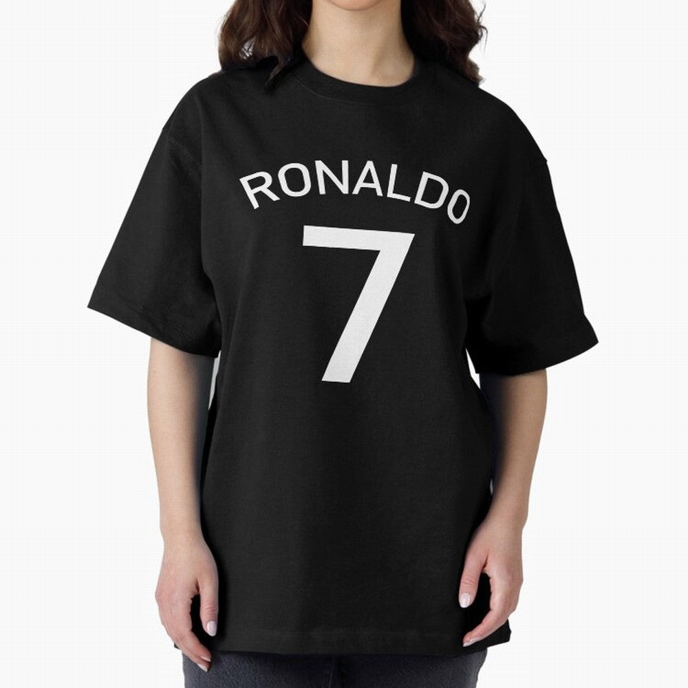 Cristiano Ronaldo Cristiano Ronaldooo Oversized T-Shirt Honor the Beautiful Game during FIFA World Cup 2026 Group Stage Highlighting Messi, Argentina Energy, Championship Spirit, Famous Goals, Roaring Crowds and International Football Unity;