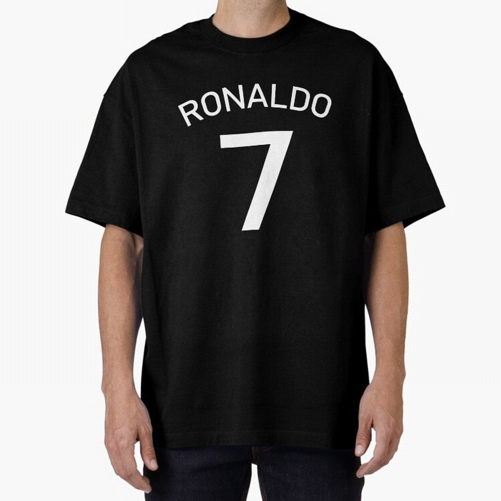 Cristiano Ronaldo Cristiano Ronaldooo Oversized T-Shirt Honor the Beautiful Game during FIFA World Cup 2026 Group Stage Highlighting Messi, Argentina Energy, Championship Spirit, Famous Goals, Roaring Crowds and International Football Unity;