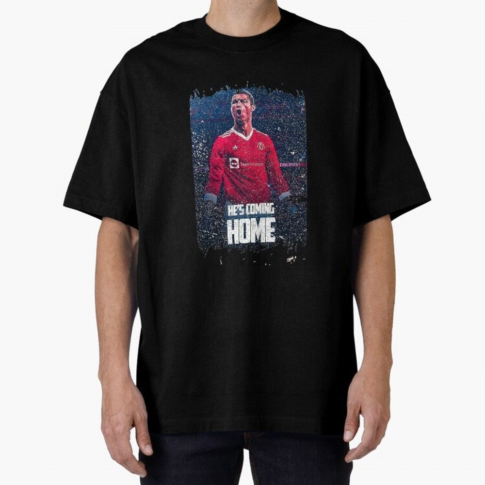 Cristiano Ronaldo Cristiano Ronaldoo Oversized T-Shirt Bring Global Tournament Vibes to FIFA World Cup 2026 USA Canada Mexico Filled with Messi, Neymar and Mbappe, Spain Energy, Vintage Soccer Flavor, Modern Football Stars, National Flags and Final
