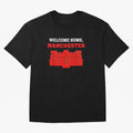 Welcome Home Manchester 7 CR Oversized T-Shirt Honor Football Greatness during the FIFA World Cup 2026 Journey through Haaland and Mbappe Highlights, Portugal Pride, Fan Favorite Moments, National Team Passion, Big Match Drama and Soccer History;