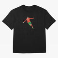 Cristiano Ronaldo Oversized T-Shirt Showcase Match Day Hype around FIFA World Cup 2026 USA Canada Mexico, CR7 and Messi, England, France and Netherlands, Stadium Chants, National Pride, Trophy Dreams and Unforgettable Football Memories; Perfect for