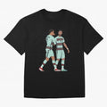 Cristiano Ronaldo & Bruno Fernandes Portugal Oversized T-Shirt Make the Season About FIFA World Cup 2026 USA Canada Mexico for Fans of Messi, Neymar and Mbappe and Argentina and Brazil, Bringing Football History, Final Match Energy, Crowd Noise and