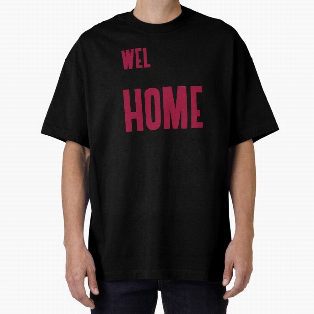 Welcome Home Cristiano Oversized T-Shirt Mark FIFA World Cup 2026 Group Stage Spirit, Connected to Argentina and Brazil, Haaland, Fan Favorite Moments, National Team Passion, Big Match Drama and Soccer History; Ideal for Fans Who Follow Messi,