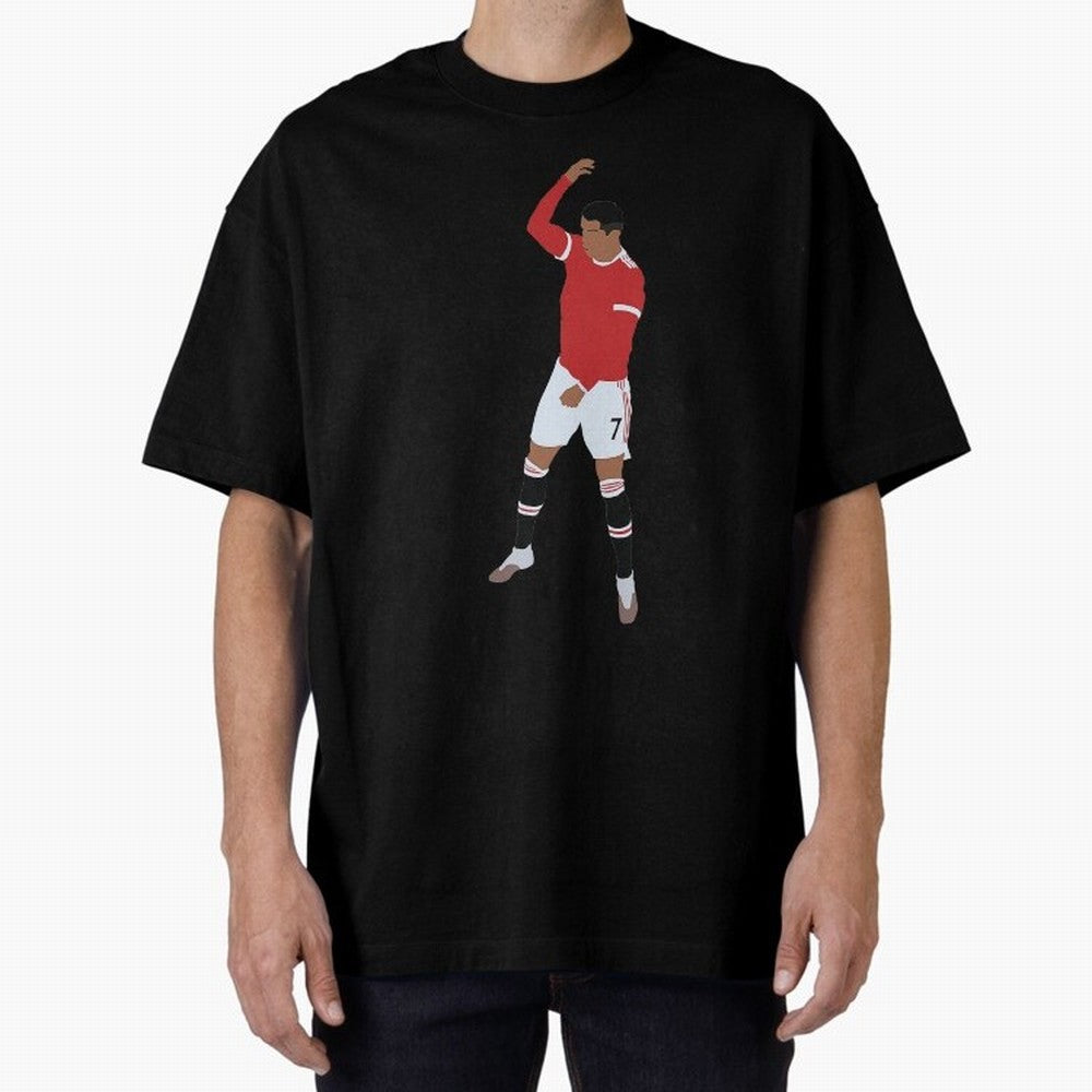 Cristiano Ronaldo 4 Oversized T-Shirt Honor the FIFA World Cup 2026 USA Canada Mexico Journey through Haaland and Mbappe Highlights, France Pride, Goal Celebration Energy, Supporter Heritage, Football Icons and Worldwide Tournament Joy; Created for