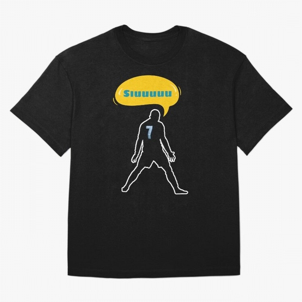 Siuuu Cristiano ronaldo goal Oversized T-Shirt Support Your Favorite Stars during FIFA World Cup 2026 USA Canada Mexico Spirit, Capturing Argentina, France and Brazil, CR7 and Messi, Champion Mindset, Group Stage Buzz, Knockout Tension and
