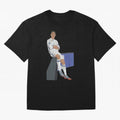 Cristiano Ronaldo Oversized T-Shirt Show Fan Pride Across FIFA World Cup 2026 Centered on CR7 and Messi, Portugal, Spain and Germany Energy, Game Day Rituals, Football Legends, Country Pride and the Road to the Final; Perfect for Fans, Collectors,