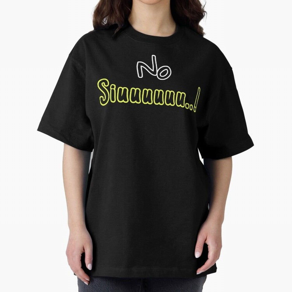 No siuuu Cristiano ronaldo funny Oversized T-Shirt Relive the FIFA World Cup 2026 Group Stage Journey through Messi and Cristiano Ronaldo Highlights, Spain Pride, Game Day Rituals, Football Legends, Country Pride and the Road to the Final; Perfect
