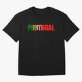 Portugal Country Oversized T-Shirt Celebrate the Stars of Global Football Passion for FIFA World Cup 2026 USA Canada Mexico, with Neymar, Argentina, Goal Celebration Energy, Supporter Heritage, Football Icons and Worldwide Tournament Joy; Made for