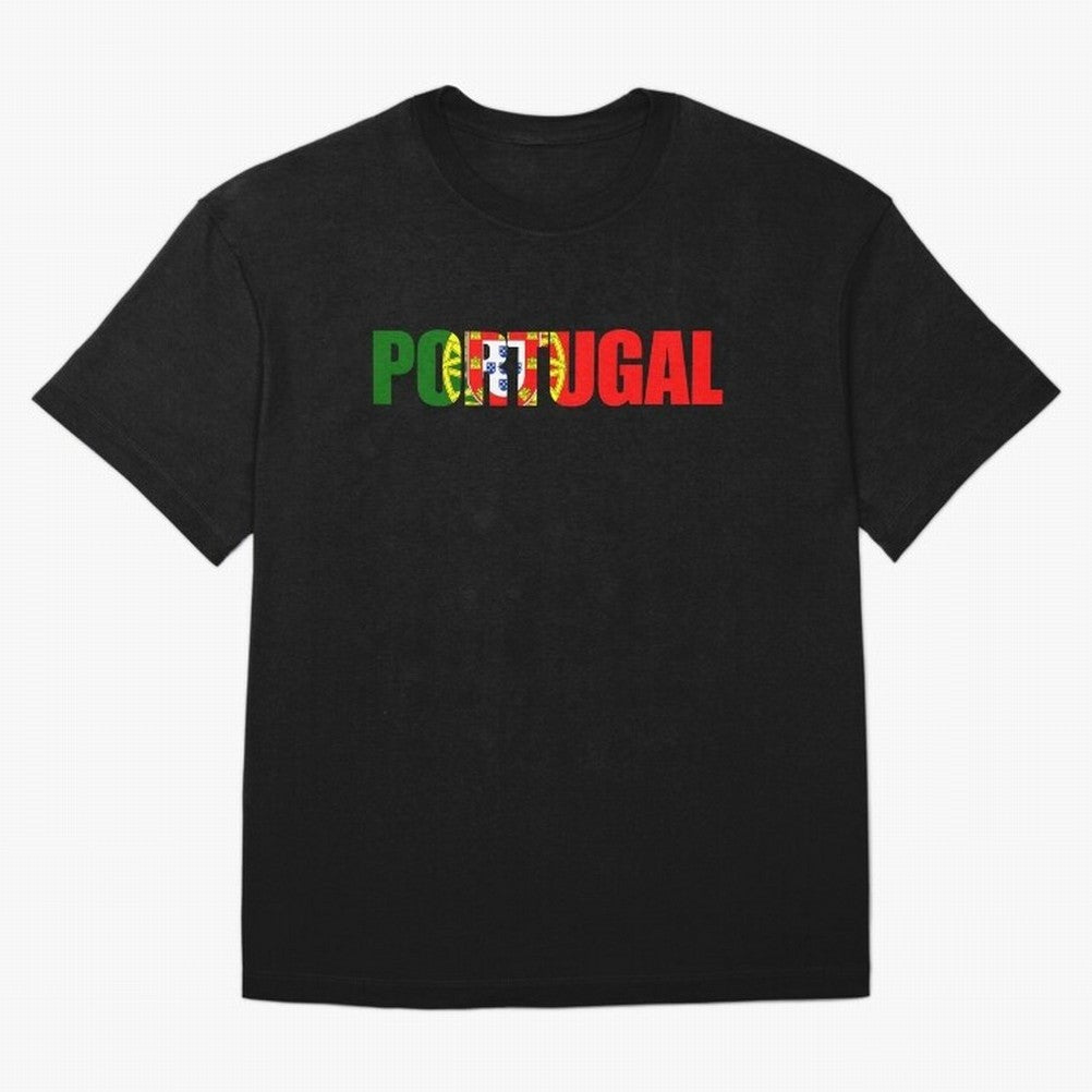 Portugal Country Oversized T-Shirt Celebrate the Stars of Global Football Passion for FIFA World Cup 2026 USA Canada Mexico, with Neymar, Argentina, Goal Celebration Energy, Supporter Heritage, Football Icons and Worldwide Tournament Joy; Made for
