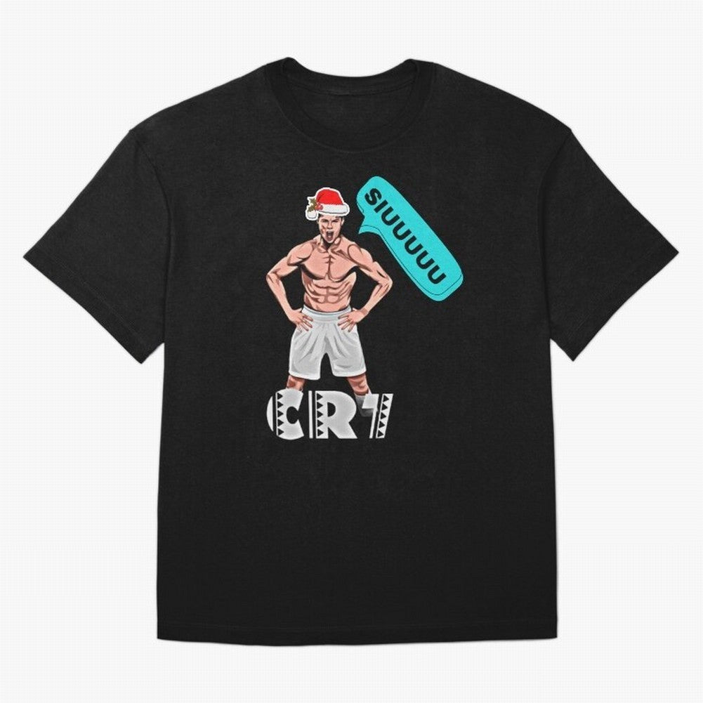 Siuuu Cristiano ronaldo Oversized T-Shirt Make Every Kick Count in the FIFA World Cup 2026 USA Canada Mexico Journey through Haaland and Mbappe Highlights, Portugal, Spain and Germany Pride, Classic Soccer Heritage, Championship Pressure, Fan