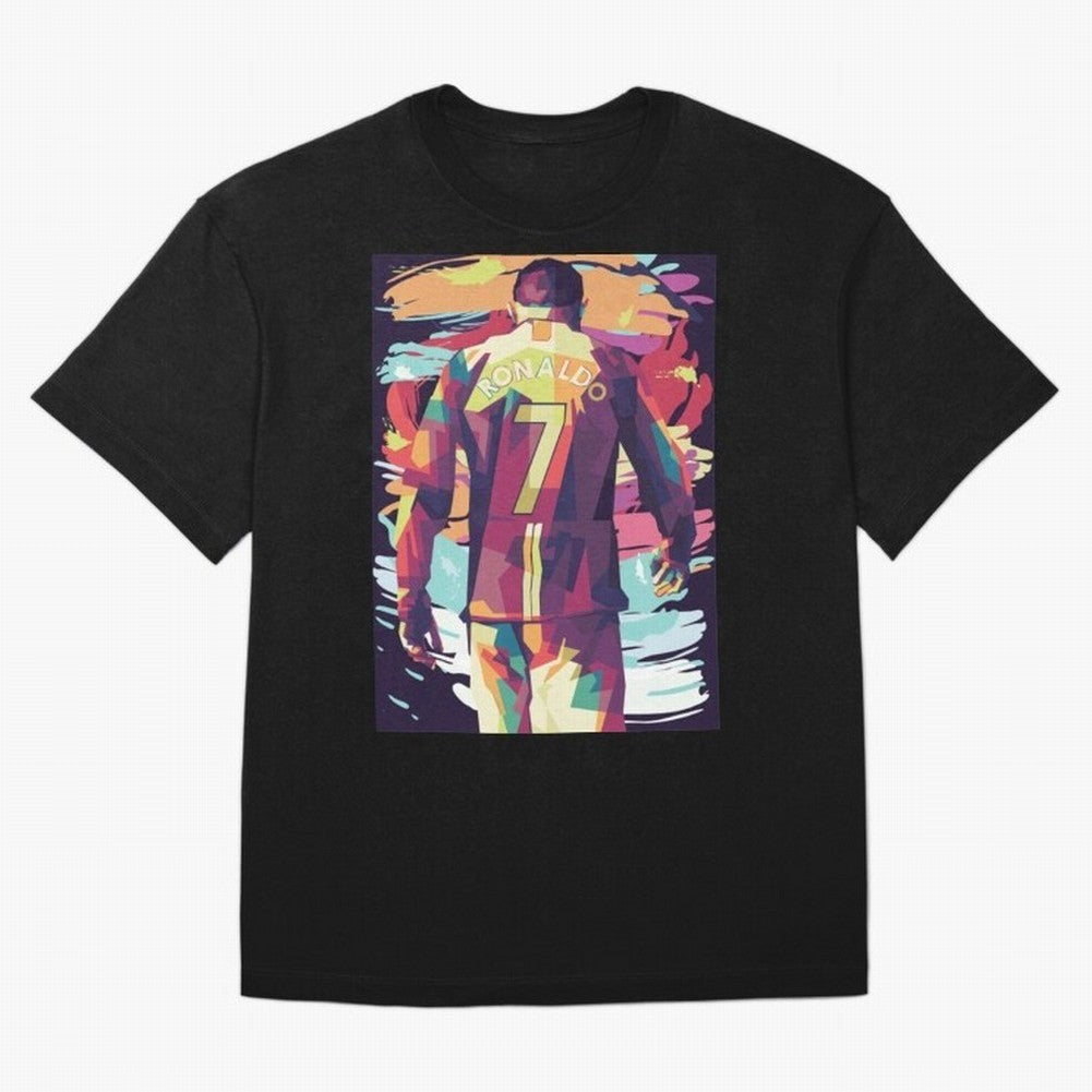 Cristiano Ronaldo Manchester United Cristiano Ronaldo Oversized T-Shirt Honor the Football Icons of Global Football Passion for FIFA World Cup 2026 Group Stage, Inspired by Messi and Cristiano Ronaldo, Portugal, Stadium Memories, Football Loyalty,
