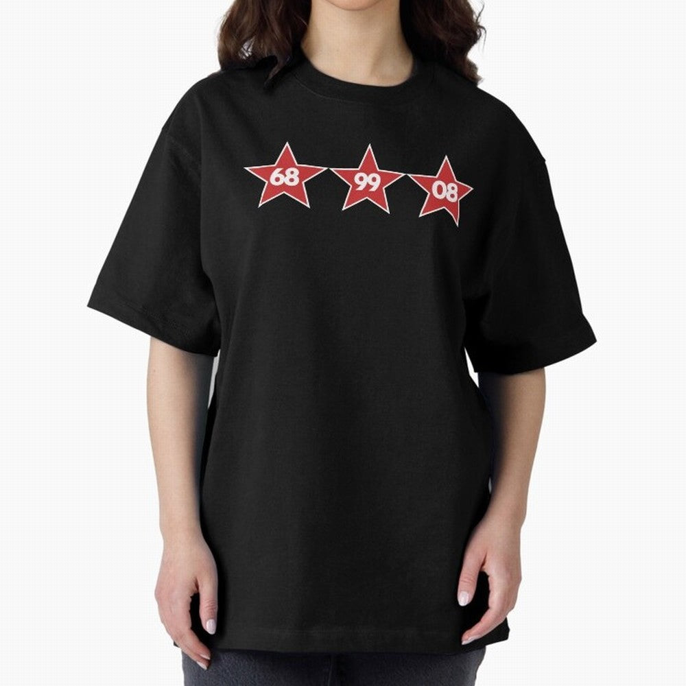 Manchester United European Cups Oversized T-Shirt Mark FIFA World Cup 2026 USA Canada Mexico Inspired by Messi, Neymar and Mbappe, Argentina, France and Brazil Energy, Supporter Pride, Iconic Celebrations, Legendary Names and Global Match Day
