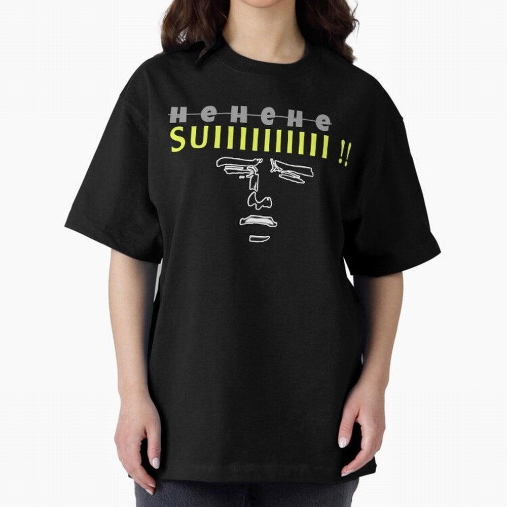Hehehe siuuu CR7 goal Oversized T-Shirt Stand Proud for the FIFA World Cup 2026 USA Canada Mexico Journey through Neymar, Haaland and Cristiano Ronaldo Highlights, France and Portugal Pride, Football History, Final Match Energy, Crowd Noise and