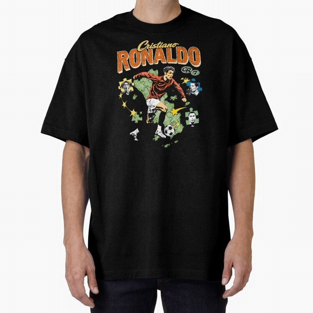 CR7 Cristiano Ronaldo Vintage Oversized T-Shirt Show Match Day Excitement for the FIFA World Cup 2026 Journey through CR7 Highlights, England and Germany Pride, Soccer Culture, Superstar Moments, National Team Dreams and Competitive Fire; Great for