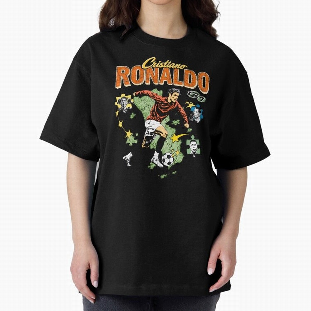 CR7 Cristiano Ronaldo Vintage Oversized T-Shirt Show Match Day Excitement for the FIFA World Cup 2026 Journey through CR7 Highlights, England and Germany Pride, Soccer Culture, Superstar Moments, National Team Dreams and Competitive Fire; Great for