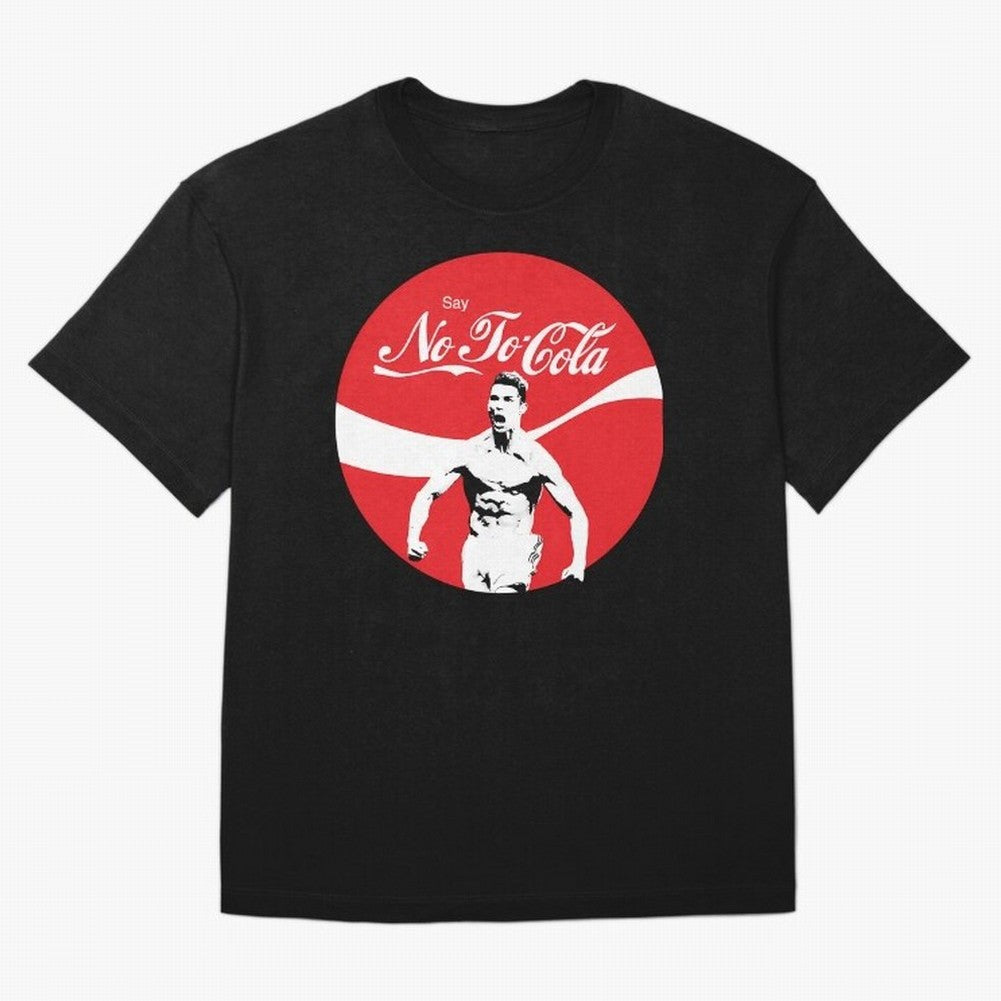 Cristiano Ronaldo - Say No To Cola Oversized T-Shirt Relive FIFA World Cup 2026 USA Canada Mexico Driven by CR7, Germany Energy, Goal Celebration Energy, Supporter Heritage, Football Icons and Worldwide Tournament Joy; Perfect for Supporters Who
