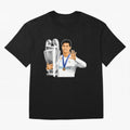 Ronaldo Throphy Oversized T-Shirt Bring World Football Passion into the FIFA World Cup 2026 Journey through Cristiano Ronaldo Highlights, England and Germany Pride, Stadium Memories, Football Loyalty, International Chants and Championship