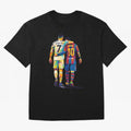 Cristiano Ronaldo & Messi Oversized T-Shirt Remember Iconic Moments from FIFA World Cup 2026 USA Canada Mexico Capturing CR7, France Energy, Fan Favorite Moments, National Team Passion, Big Match Drama and Soccer History; Great for Supporters Who