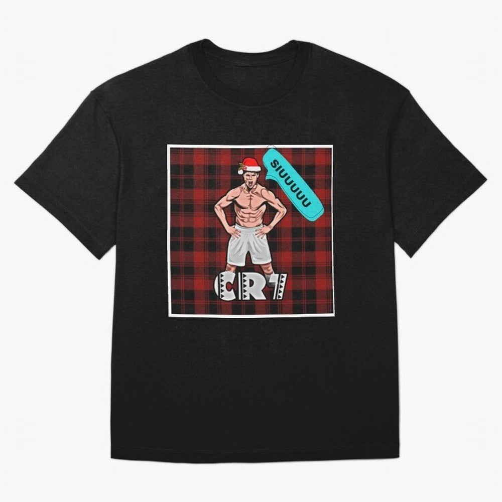 Siuuu Cristiano ronaldo goal Oversized T-Shirt Bring Stadium Energy to the FIFA World Cup 2026 Journey through Messi, CR7 and Mbappe Highlights, Brazil Pride, Worldwide Fan Energy, Dramatic Goals, Stadium Lights and Championship Celebrations; Great