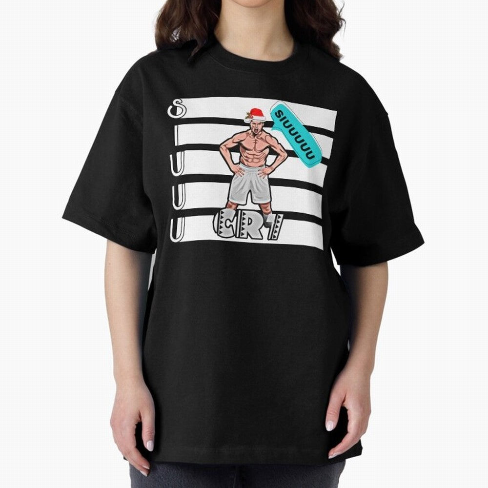 Siuuu Cristiano ronaldo goal Oversized T-Shirt Bring a Champion Mindset to the FIFA World Cup 2026 Group Stage Journey through Mbappe Highlights, England and Germany Pride, Football History, Final Match Energy, Crowd Noise and Once in a Lifetime