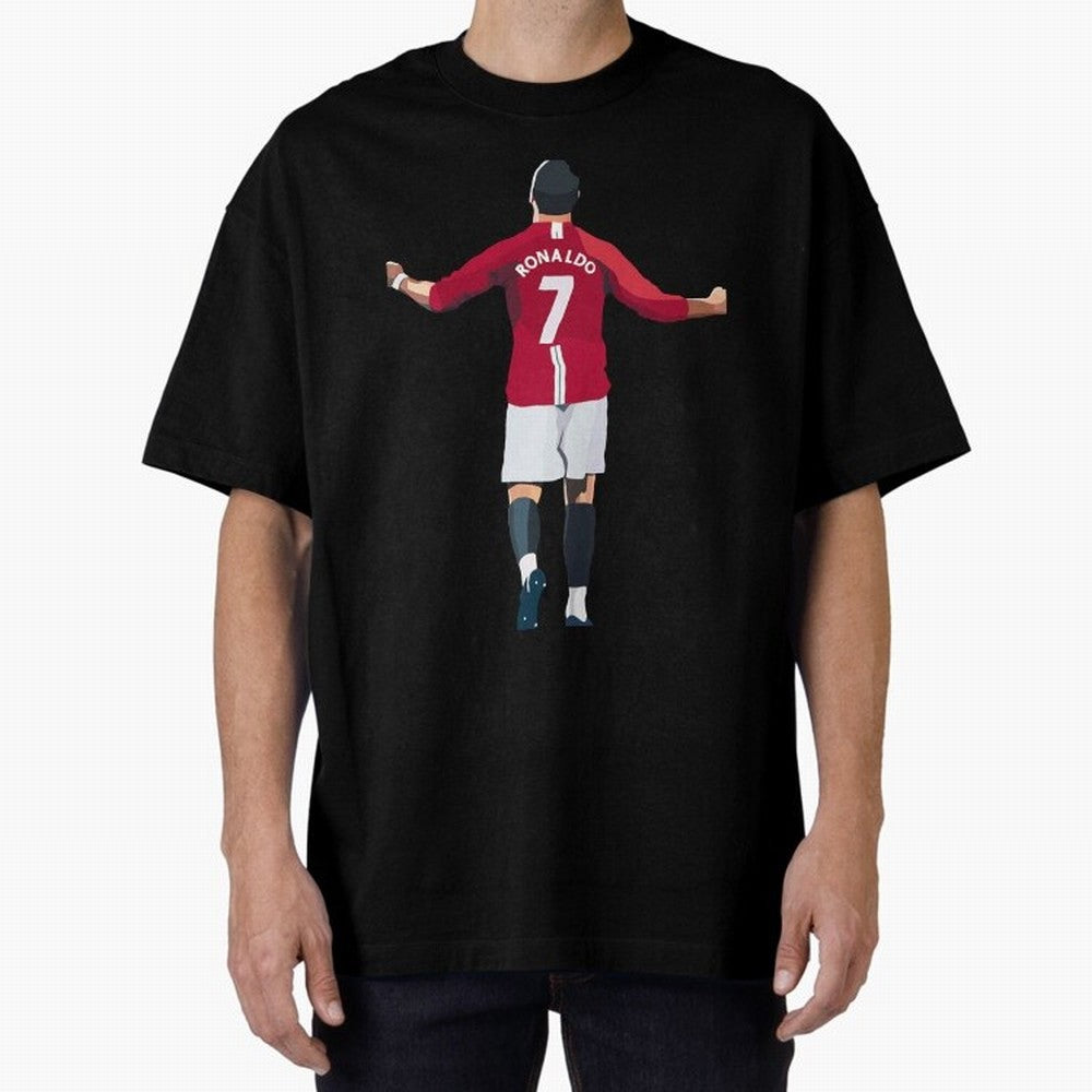 Legend Cristiano Ronaldo Oversized T-Shirt Bring Global Football Passion for FIFA World Cup 2026, Made for Neymar, Haaland and Cristiano Ronaldo, France and Portugal, Worldwide Fan Energy, Dramatic Goals, Stadium Lights and Championship